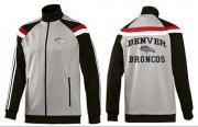 Wholesale Cheap NFL Denver Broncos Heart Jacket Grey