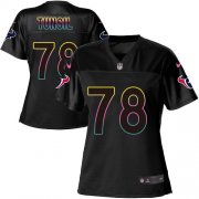 Wholesale Cheap Nike Texans #78 Laremy Tunsil Black Women's NFL Fashion Game Jersey