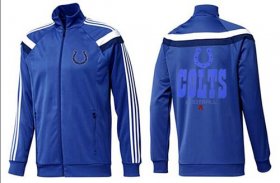 Wholesale Cheap NFL Indianapolis Colts Victory Jacket Blue_2