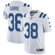 Wholesale Cheap Nike Colts #38 T.J. Carrie White Youth Stitched NFL Vapor Untouchable Limited Jersey