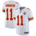 Wholesale Cheap Nike Chiefs #11 Demarcus Robinson White Youth Stitched NFL Vapor Untouchable Limited Jersey