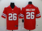 Wholesale Cheap Men's Buffalo Bills #26 Devin Singletary Red Vapor Untouchable Limited Stitched NFL Jersey