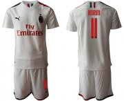 Wholesale Cheap AC Milan #11 Borini Away Soccer Club Jersey