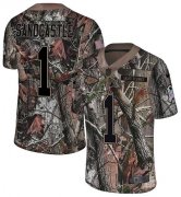 Wholesale Cheap Nike Chiefs #1 Leon Sandcastle Camo Men's Stitched NFL Limited Rush Realtree Jersey