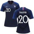 Wholesale Cheap Women's France #20 Thauvin Home Soccer Country Jersey