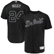 Wholesale Cheap Detroit Tigers #24 Miguel Cabrera Miggy Majestic 2019 Players' Weekend Flex Base Authentic Player Jersey Black