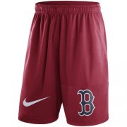 Wholesale Cheap Men's Boston Red Sox Nike Red Dry Fly Shorts