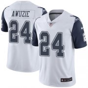 Wholesale Cheap Nike Cowboys #24 Chidobe Awuzie White Men's Stitched NFL Limited Rush Jersey