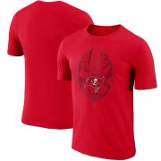 Wholesale Cheap Men's Tampa Bay Buccaneers Nike Red Fan Gear Icon Performance T-Shirt