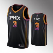 Wholesale Cheap Men's Phoenix Suns #3 Chris Paul Balck Stitched Basketball Jersey