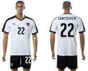 Wholesale Cheap Austria #22 Jantscher White Away Soccer Country Jersey