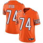 Wholesale Cheap Nike Bears #74 Germain Ifedi Orange Men's Stitched NFL Limited Rush Jersey