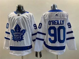 Wholesale Cheap Men\'s Toronto Maple Leafs #90 Ryan O\'Reilly White Stitched Jersey