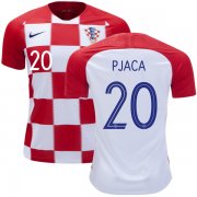 Wholesale Cheap Croatia #20 Pjaca Home Soccer Country Jersey