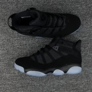 Wholesale Cheap Air Jordan 6 Rings Shoes Black