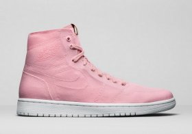 Wholesale Cheap Women\'s Jordan 1 Retro Shoes Pink/White