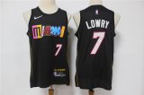 Wholesale Cheap Men's Miami Heat #7 Kyle Lowry Black Diamond 2022 City Edition Swingman Stitched Jersey