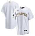 Wholesale Cheap Men's Pittsburgh Pirates Blank White 2022 All-Star Cool Base Stitched Baseball Jersey