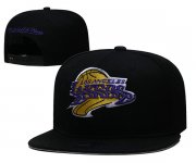 Wholesale Cheap Los Angeles Lakers Stitched Bucket Hats 060
