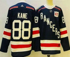 Wholesale Cheap Men\'s New York Rangers #88 Patrick Kane Navy 2018 Winter Classic Authentic Jersey