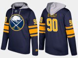 Wholesale Cheap Sabres #90 Ryan O'Reilly Blue Name And Number Hoodie