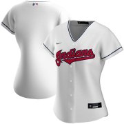 Wholesale Cheap Cleveland Indians Nike Women's Home 2020 MLB Team Jersey White