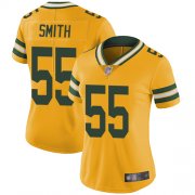 Wholesale Cheap Nike Packers #55 Za'Darius Smith Yellow Women's Stitched NFL Limited Rush Jersey