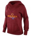 Wholesale Cheap Women's Chicago Bears Big & Tall Critical Victory Pullover Hoodie Red