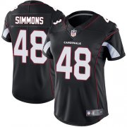Wholesale Cheap Nike Cardinals #48 Isaiah Simmons Black Alternate Women's Stitched NFL Vapor Untouchable Limited Jersey