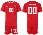 Wholesale Cheap Morocco Personalized Home Soccer Country Jersey