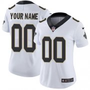 Wholesale Cheap Nike New Orleans Saints Customized White Stitched Vapor Untouchable Limited Women's NFL Jersey