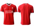 Wholesale Cheap Men 2020-2021 club Liverpool home aaa version blank red Soccer Jerseys