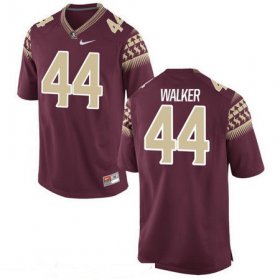 Wholesale Cheap Men\'s Florida State Seminoles #44 DeMarcus Walker Red Stitched College Football 2016 Nike NCAA Jersey