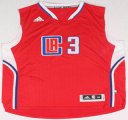 Wholesale Cheap Los Angeles Clippers #3 Chris Paul Revolution 30 Swingman 2015 New Red Jersey
