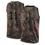 Wholesale Cheap Men's Nike San Antonio Spurs #11 Bryn Forbes Camo Basketball Swingman Realtree Collection Jersey