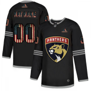 Wholesale Cheap Florida Panthers Custom Adidas Men's Black USA Flag Limited NHL Jersey
