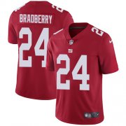 Wholesale Cheap Nike Giants #24 James Bradberry Red Alternate Youth Stitched NFL Vapor Untouchable Limited Jersey