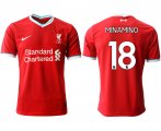 Wholesale Cheap Men 2020-2021 club Liverpool home aaa version 18 red Soccer Jerseys