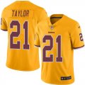 Wholesale Cheap Nike Redskins #21 Sean Taylor Gold Youth Stitched NFL Limited Rush Jersey