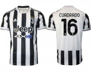 Wholesale Cheap Men 2021-2022 Club Juventus home aaa version white 16 Adidas Soccer Jersey