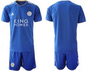 Wholesale Cheap Leicester City Blank Home Soccer Club Jersey