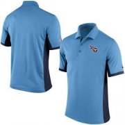 Wholesale Cheap Men's Nike NFL Tennessee Titans Light Blue Team Issue Performance Polo
