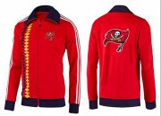 Wholesale Cheap NFL Tampa Bay Buccaneers Team Logo Jacket Red_2