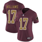 Wholesale Cheap Nike Redskins #17 Doug Williams Burgundy Red Alternate Women's Stitched NFL Vapor Untouchable Limited Jersey