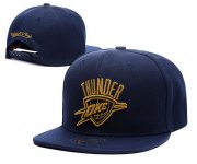 Wholesale Cheap NBA Oklahoma City Thunder Snapback Ajustable Cap Hat XDF 046