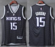 Wholesale Cheap Men's Sacramento Kings #15 DeMarcus Cousins adidas Purple 2016 Christmas Day Stitched NBA Swingman Jersey