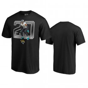 Wholesale Cheap Jacksonville Jaguars #20 Jalen Ramsey Black Men\'s Player Graphic Powerhouse T-Shirt