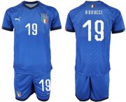 Wholesale Cheap Italy #19 Bonucci Home Soccer Country Jersey