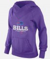 Wholesale Cheap Women's Buffalo Bills Big & Tall Critical Victory Pullover Hoodie Purple