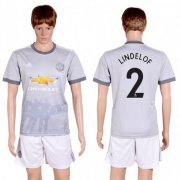 Wholesale Cheap Manchester United #2 Lindelof Sec Away Soccer Club Jersey